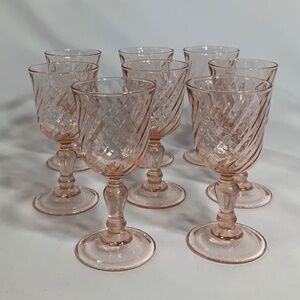 Luminarc (France) 'Rosaline' Cordial Glasses Set x 8